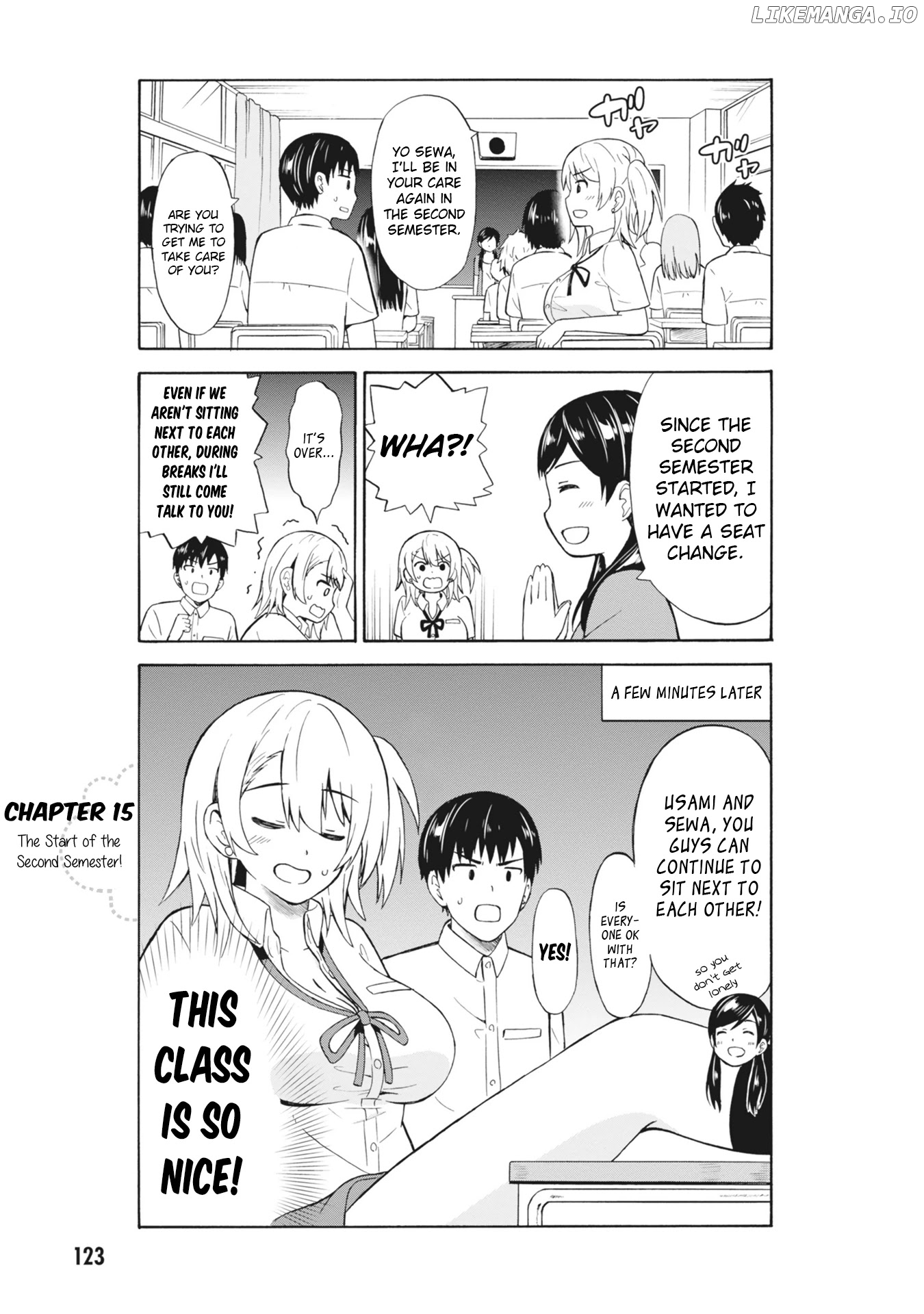 Usami-San Ha Kamawaretai! chapter 15 - page 1