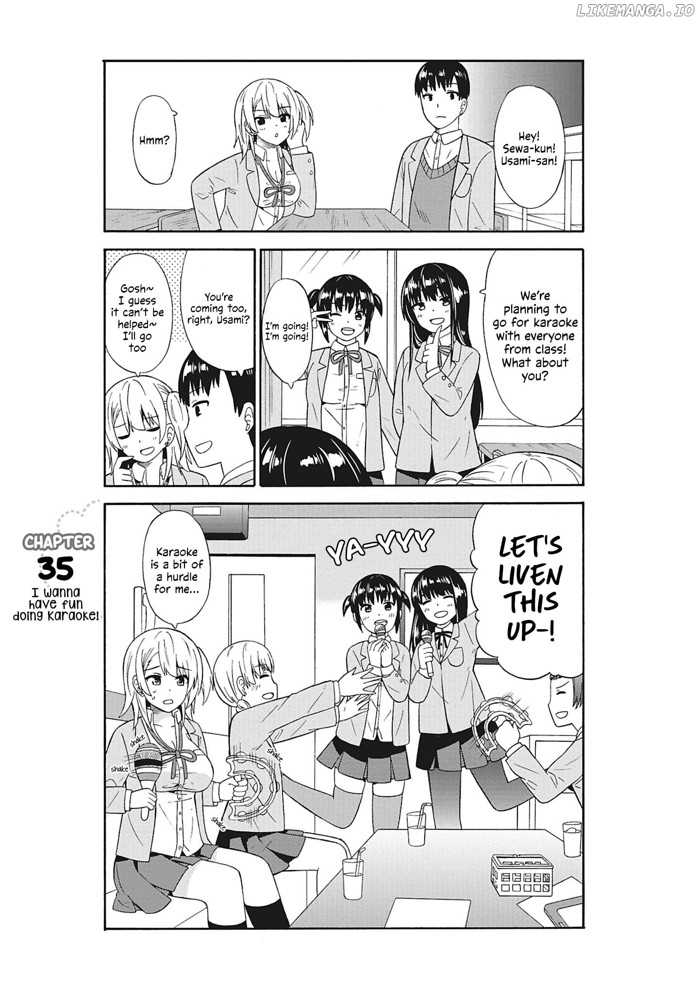 Usami-San Ha Kamawaretai! chapter 35 - page 2