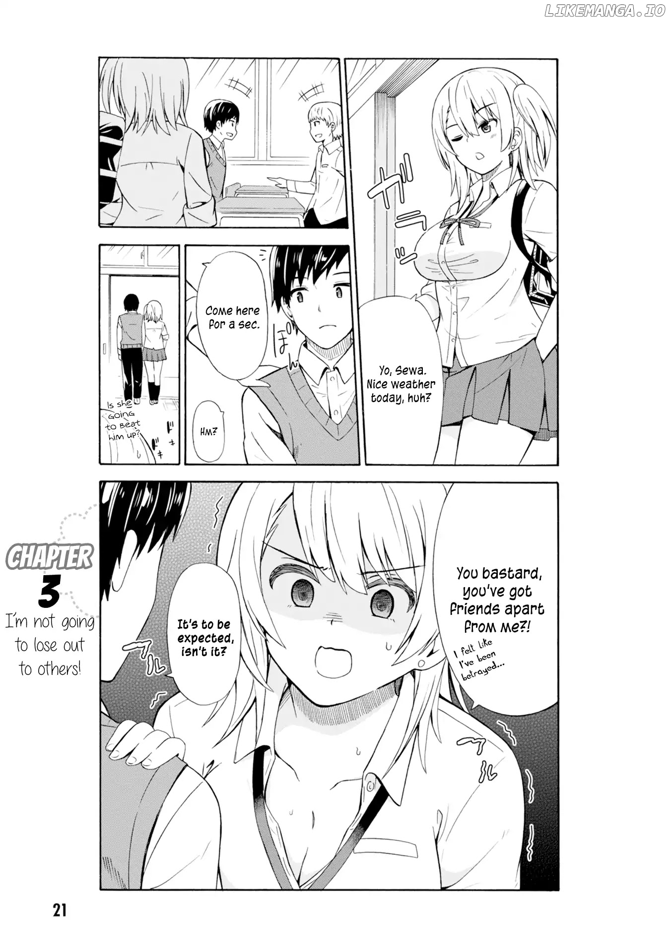Usami-San Ha Kamawaretai! chapter 3 - page 2