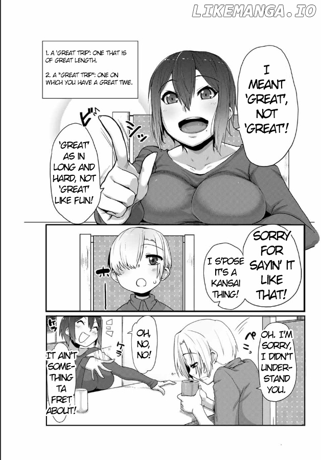 The Girl with a Kansai Accent and the Pure Boy chapter 1 - page 9