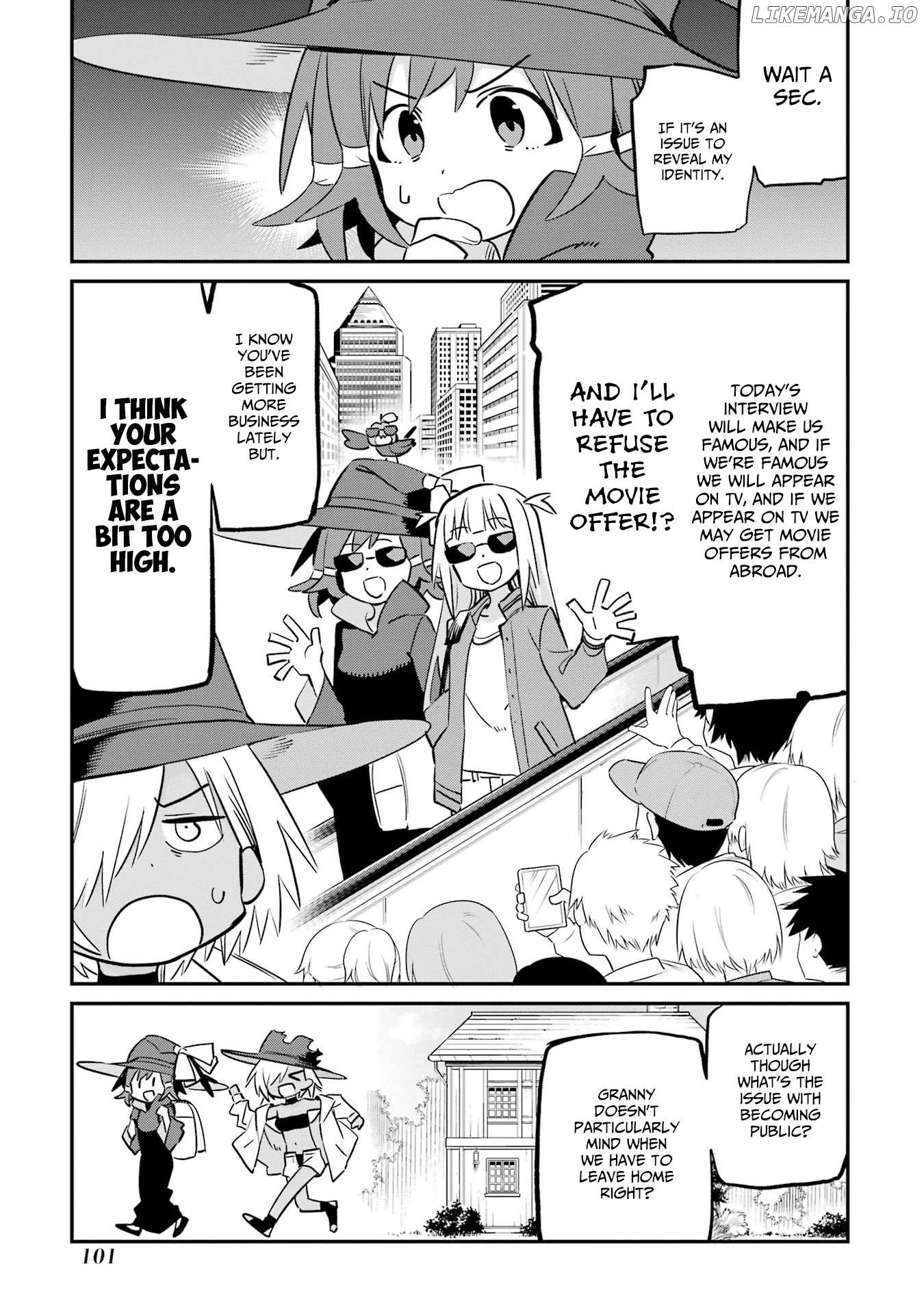 A Witch's Life in a Six -Tatami Room chapter 22 - page 21