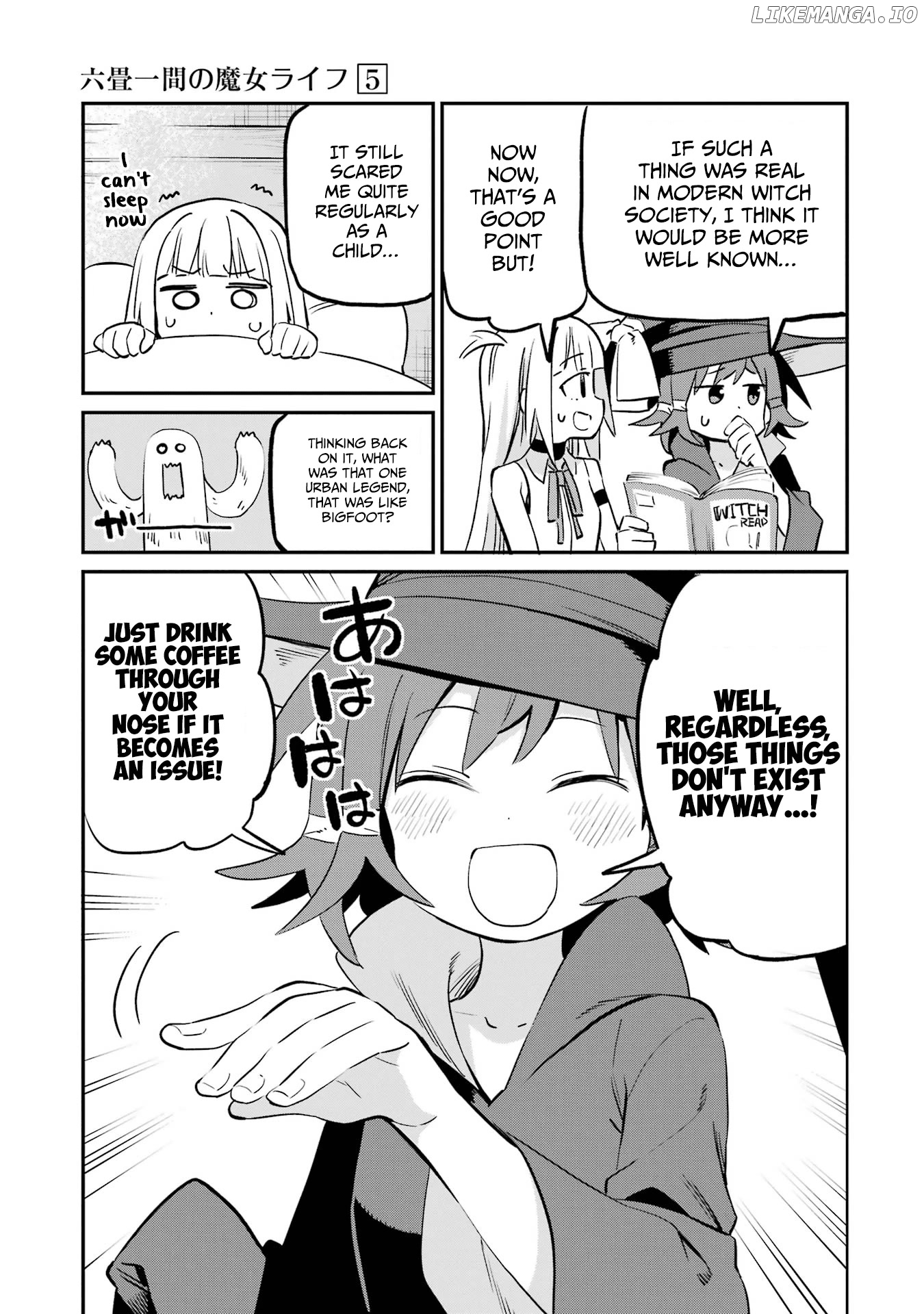 A Witch's Life in a Six -Tatami Room chapter 22 - page 5