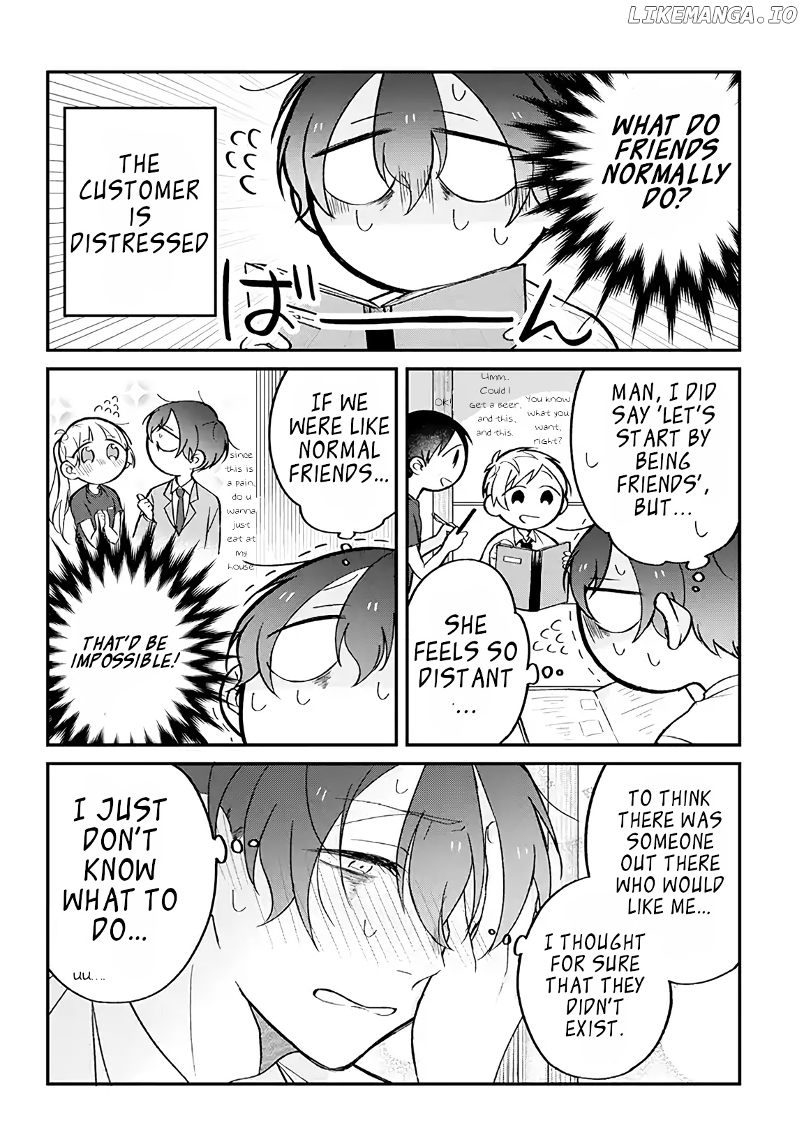 The Story Of A Waitress And Her Customer chapter 7 - page 2
