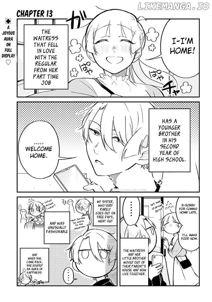 The Story Of A Waitress And Her Customer chapter 13 - page 1