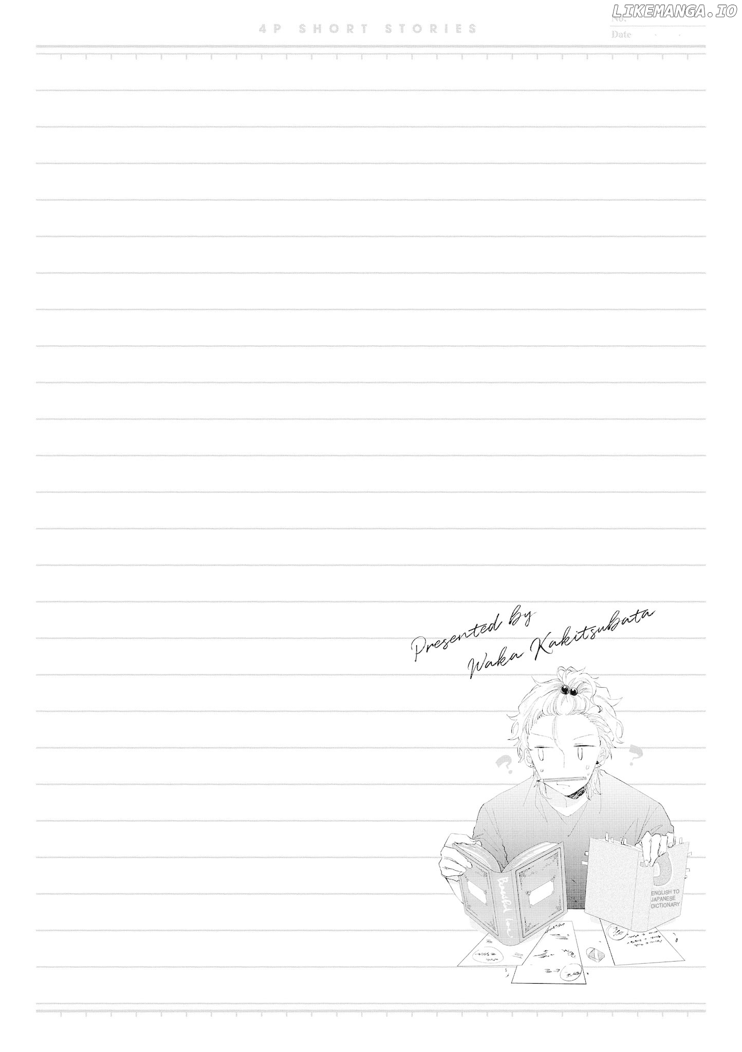 “It’S Too Precious And Hard To Read !!” 4P Short Stories chapter 2 - page 6
