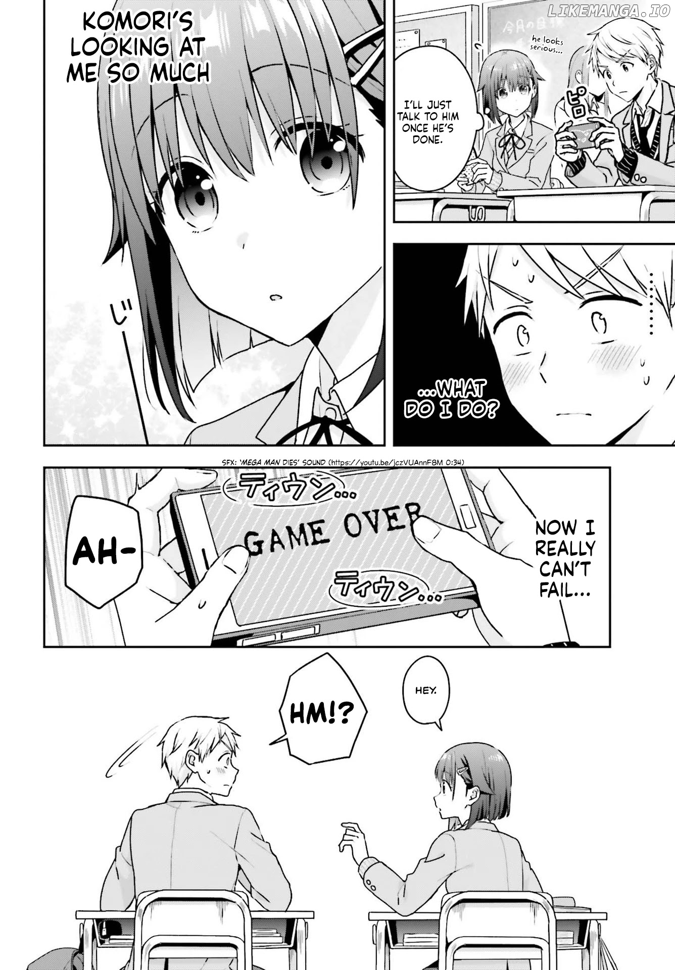 The Quiet Komori-San And The Loud Oobayashi-Kun chapter 4 - page 3