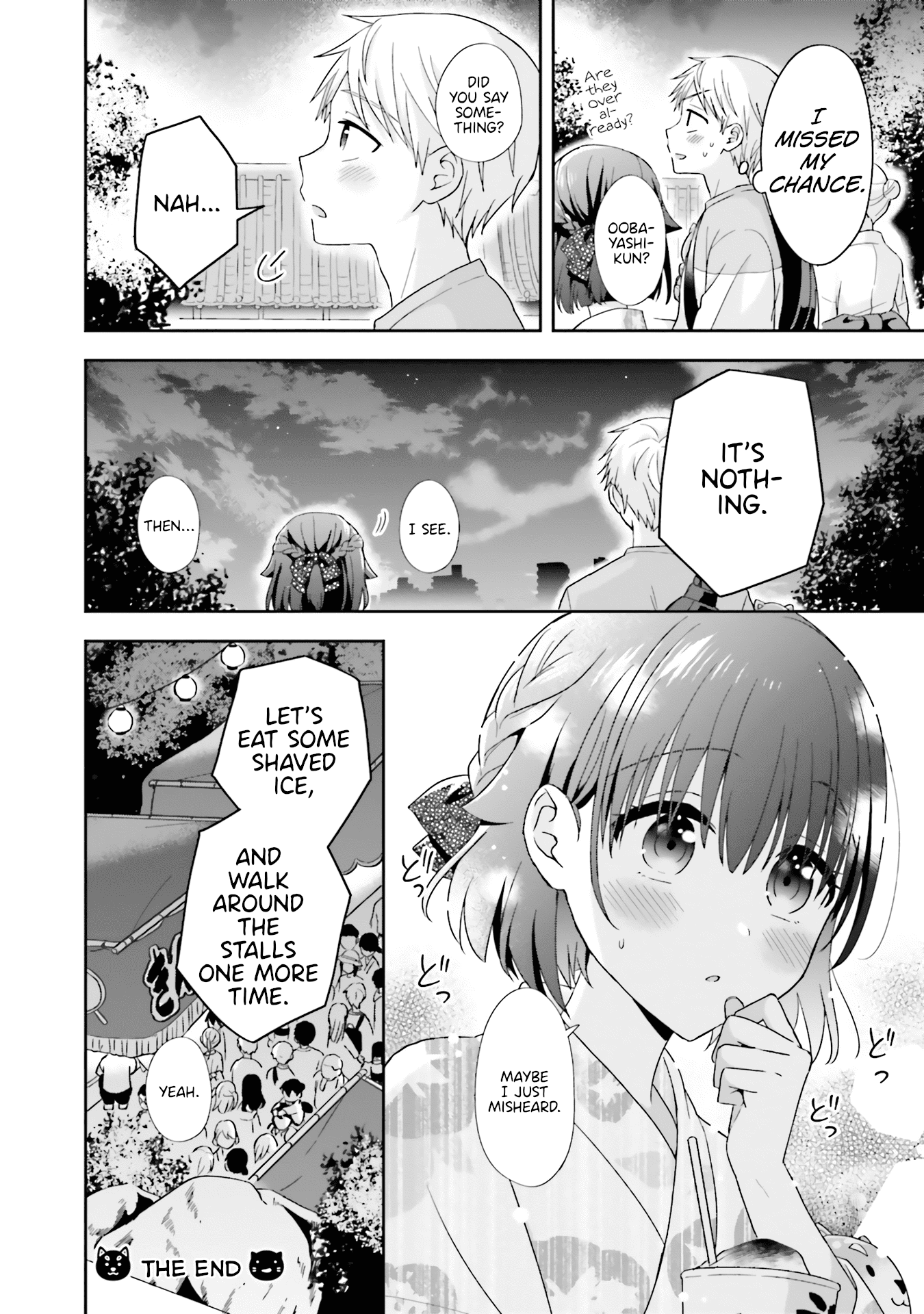 The Quiet Komori-San And The Loud Oobayashi-Kun chapter 36 - page 4