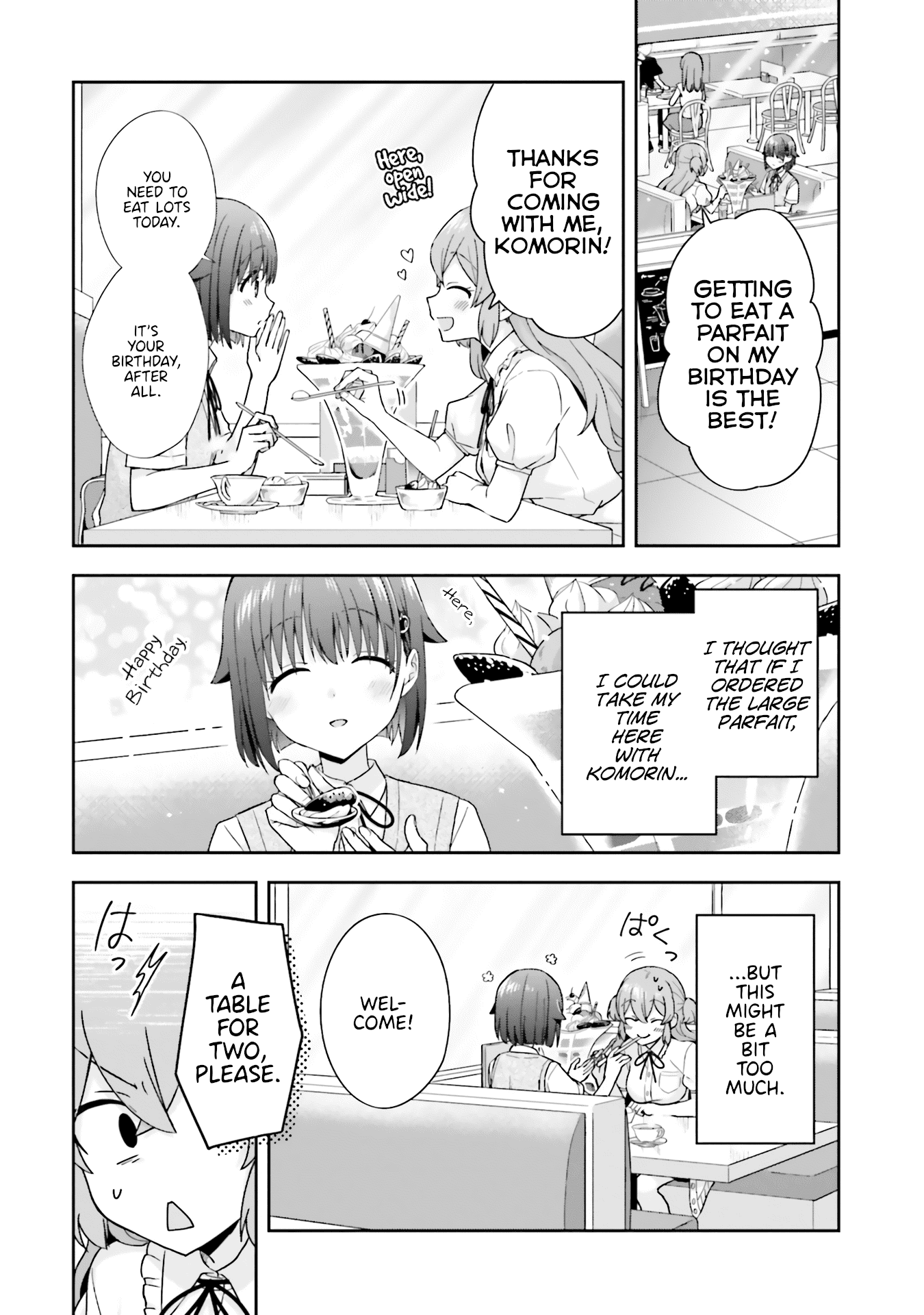 The Quiet Komori-San And The Loud Oobayashi-Kun chapter 39 - page 2