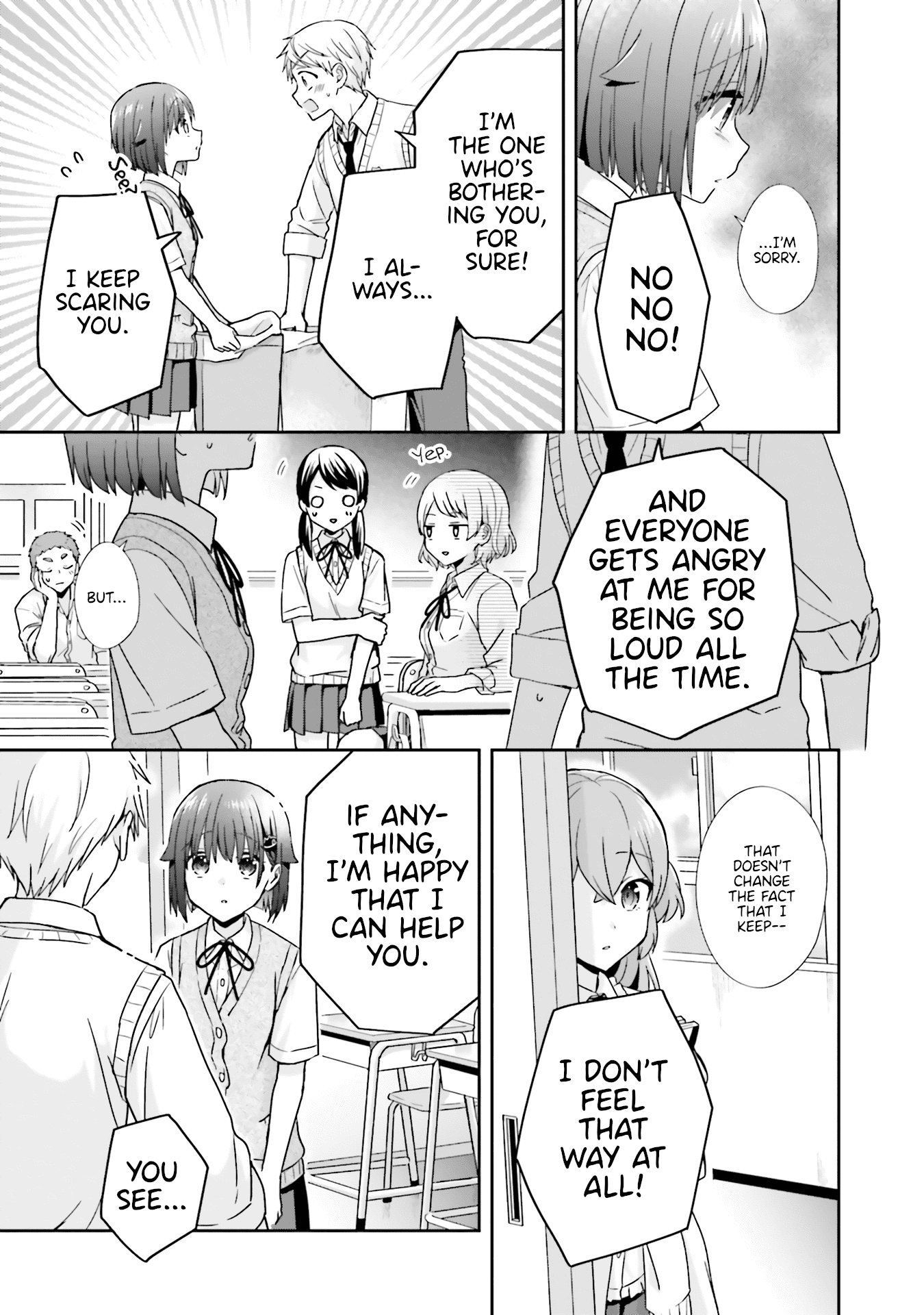 The Quiet Komori-San And The Loud Oobayashi-Kun chapter 40 - page 3
