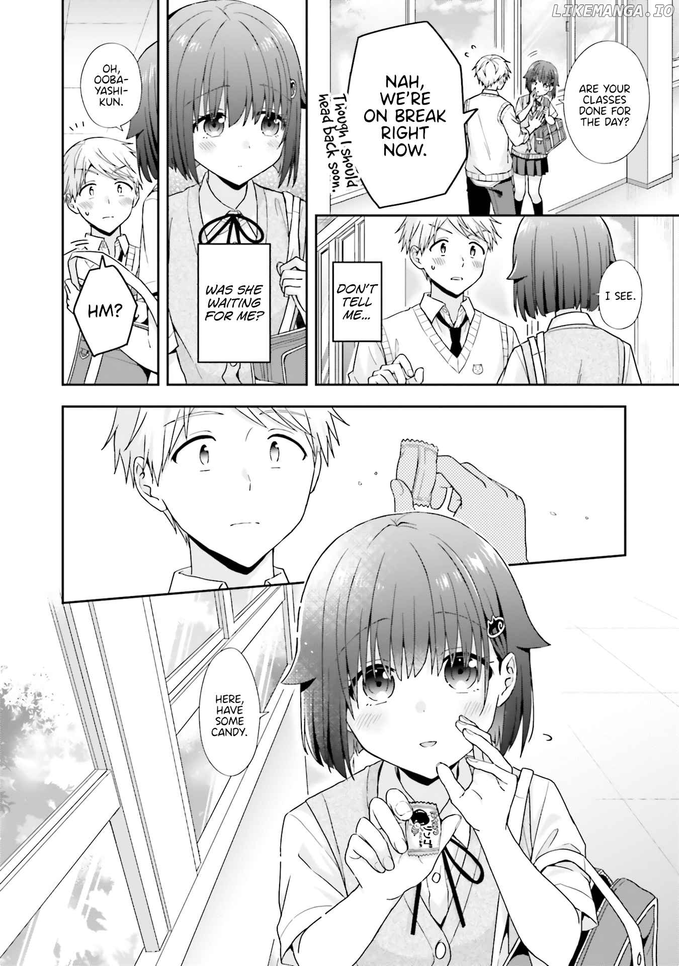 The Quiet Komori-San And The Loud Oobayashi-Kun chapter 42 - page 3