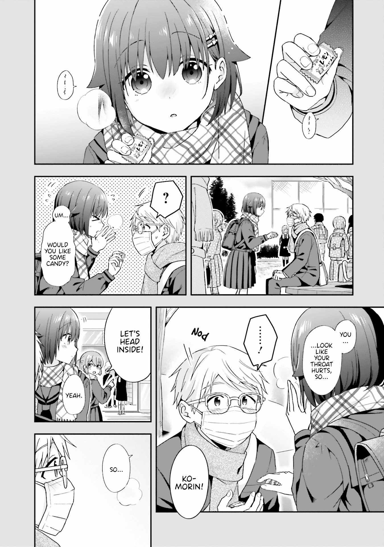 The Quiet Komori-San And The Loud Oobayashi-Kun chapter 43 - page 2