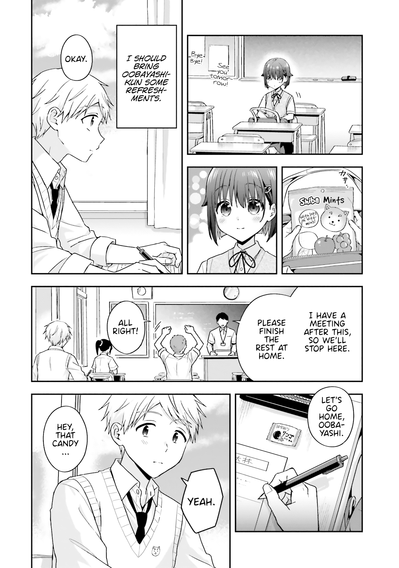 The Quiet Komori-San And The Loud Oobayashi-Kun chapter 44 - page 2