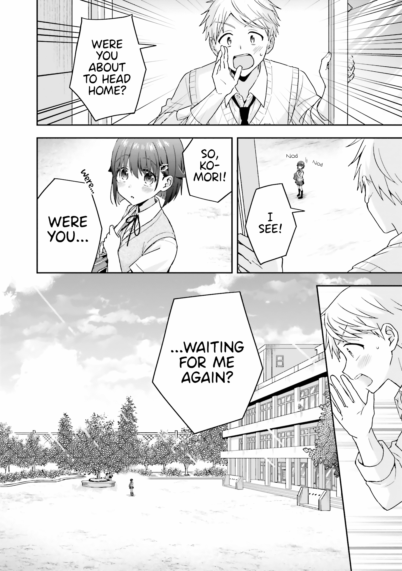 The Quiet Komori-San And The Loud Oobayashi-Kun chapter 44 - page 9