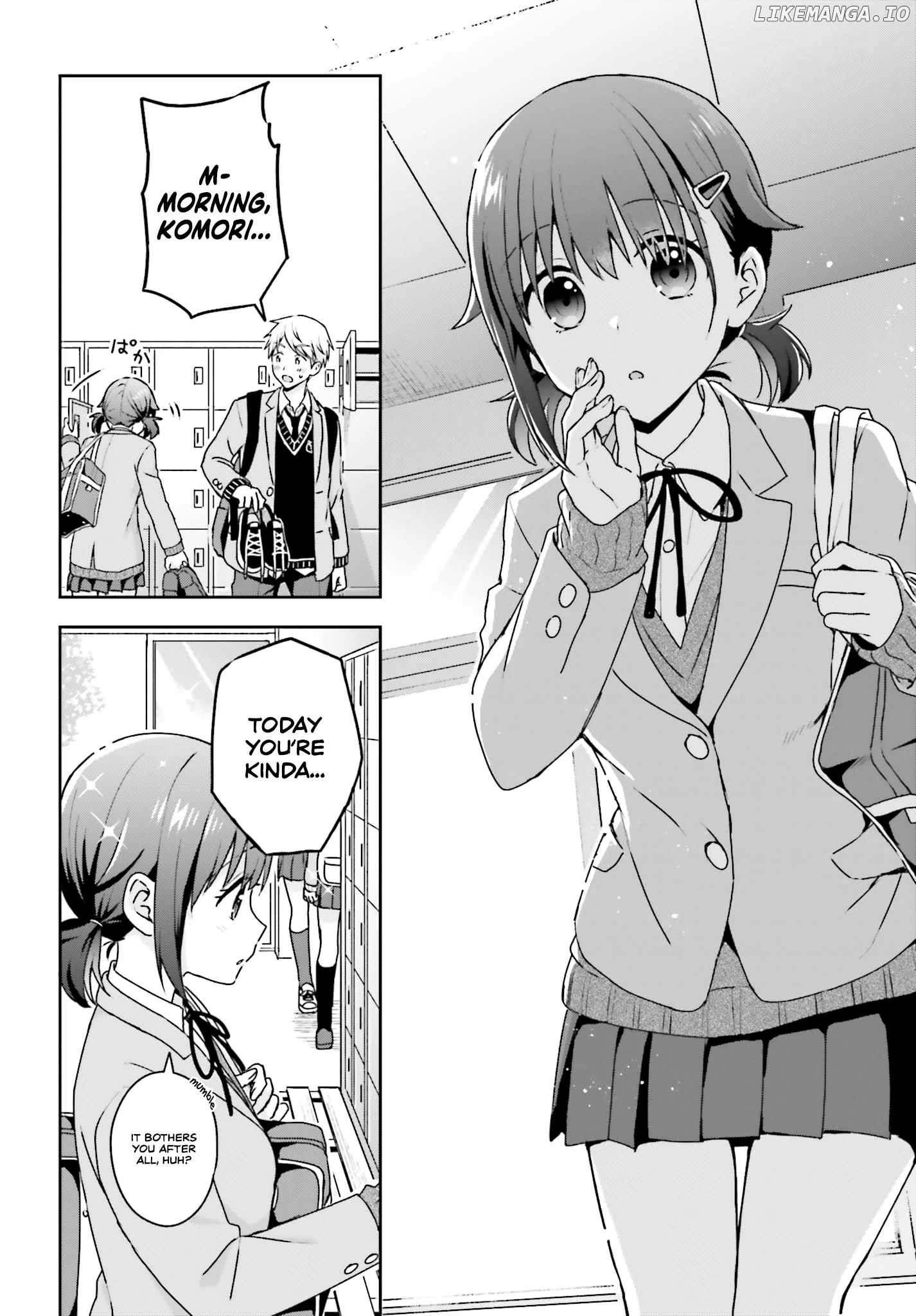 The Quiet Komori-San And The Loud Oobayashi-Kun chapter 8 - page 2