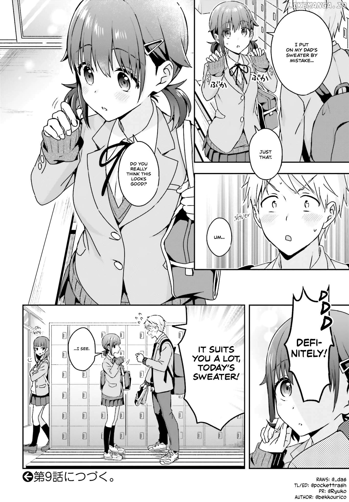 The Quiet Komori-San And The Loud Oobayashi-Kun chapter 8 - page 4