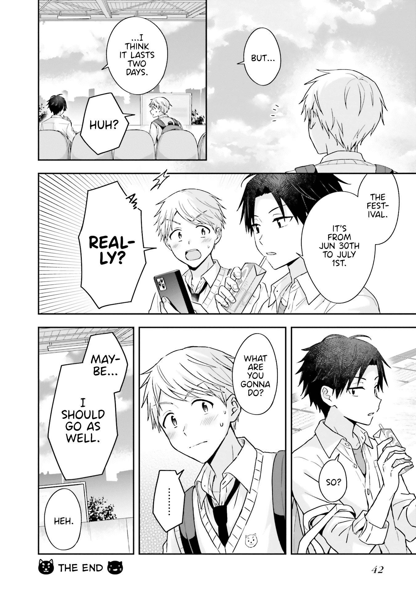 The Quiet Komori-San And The Loud Oobayashi-Kun chapter 31 - page 4