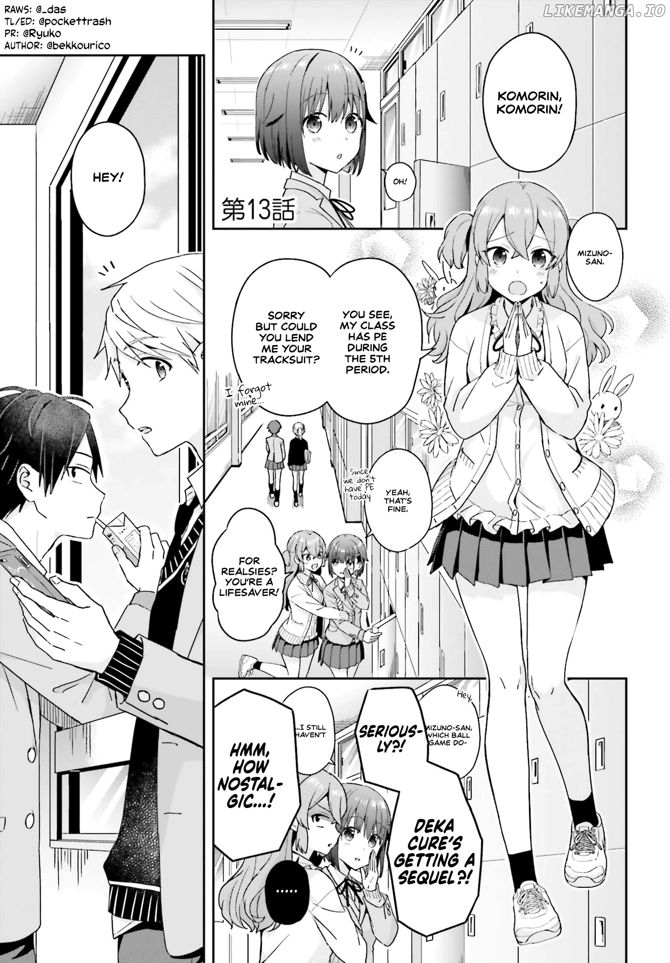 The Quiet Komori-San And The Loud Oobayashi-Kun chapter 13 - page 2