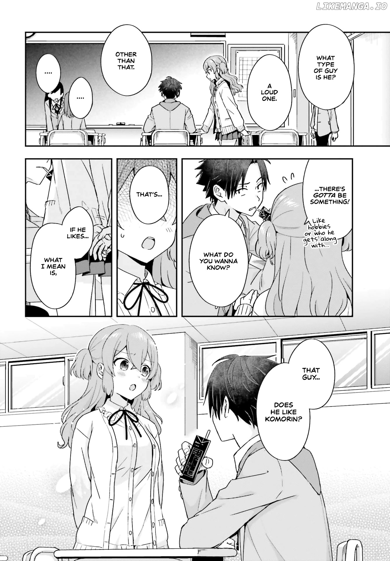 The Quiet Komori-San And The Loud Oobayashi-Kun chapter 14 - page 2