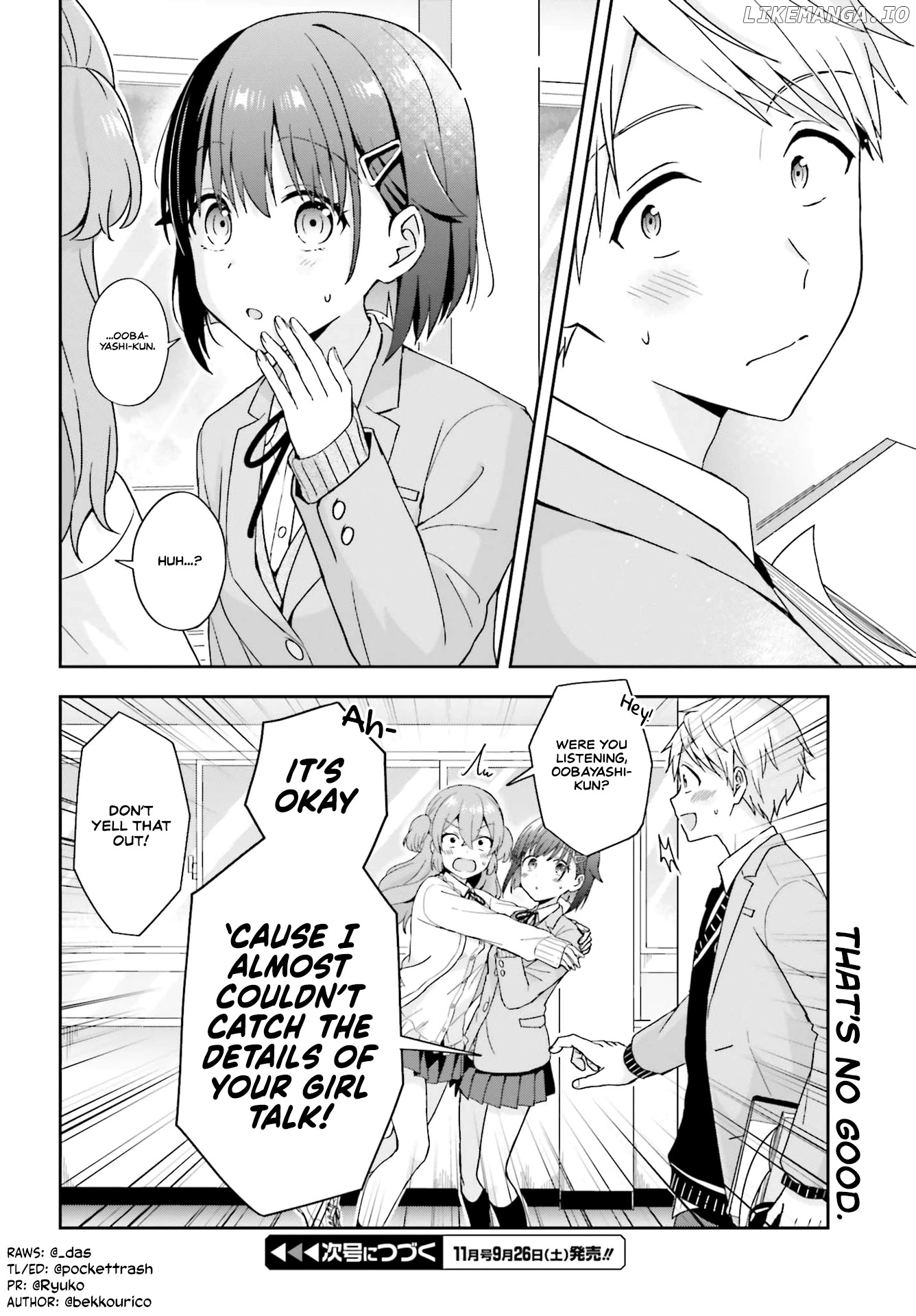 The Quiet Komori-San And The Loud Oobayashi-Kun chapter 15 - page 4