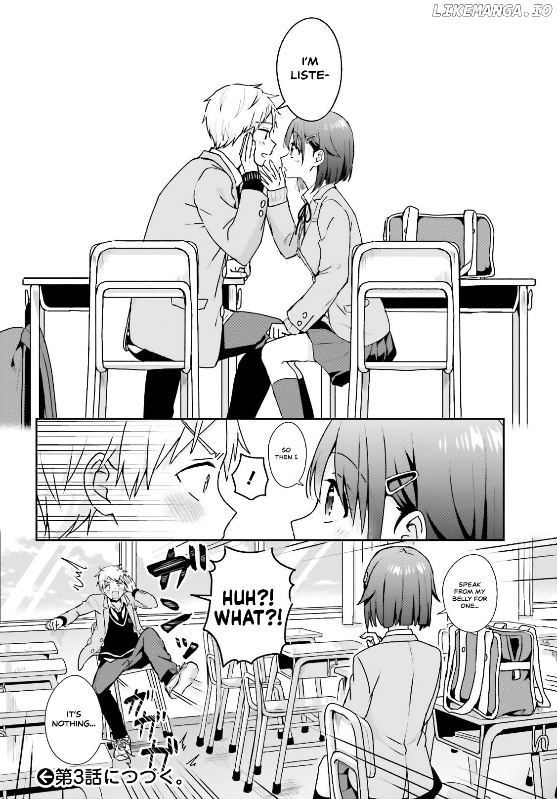 The Quiet Komori-San And The Loud Oobayashi-Kun chapter 2 - page 4