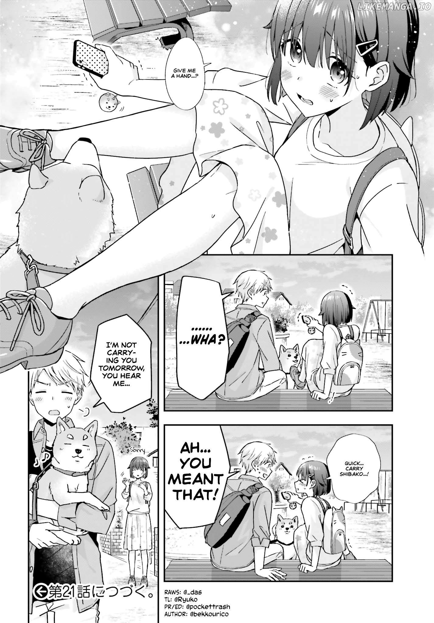 The Quiet Komori-San And The Loud Oobayashi-Kun chapter 20 - page 4