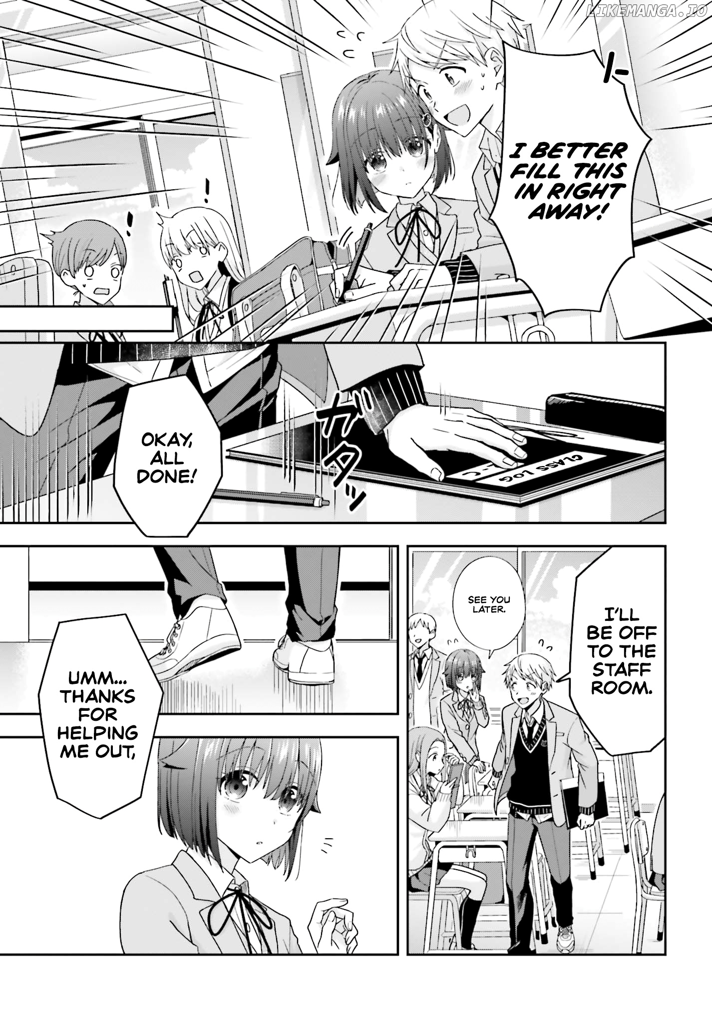 The Quiet Komori-San And The Loud Oobayashi-Kun chapter 25 - page 4