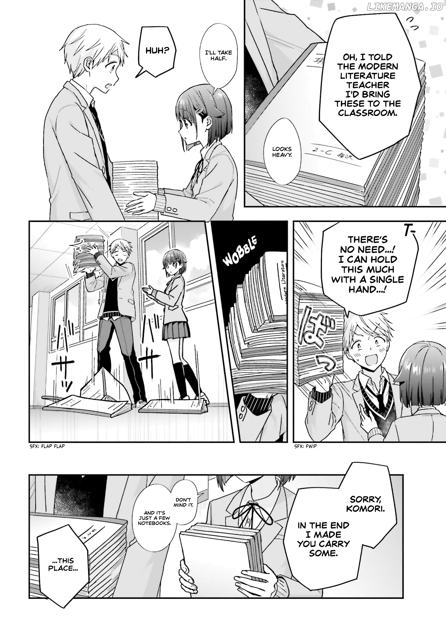 The Quiet Komori-San And The Loud Oobayashi-Kun chapter 26 - page 3