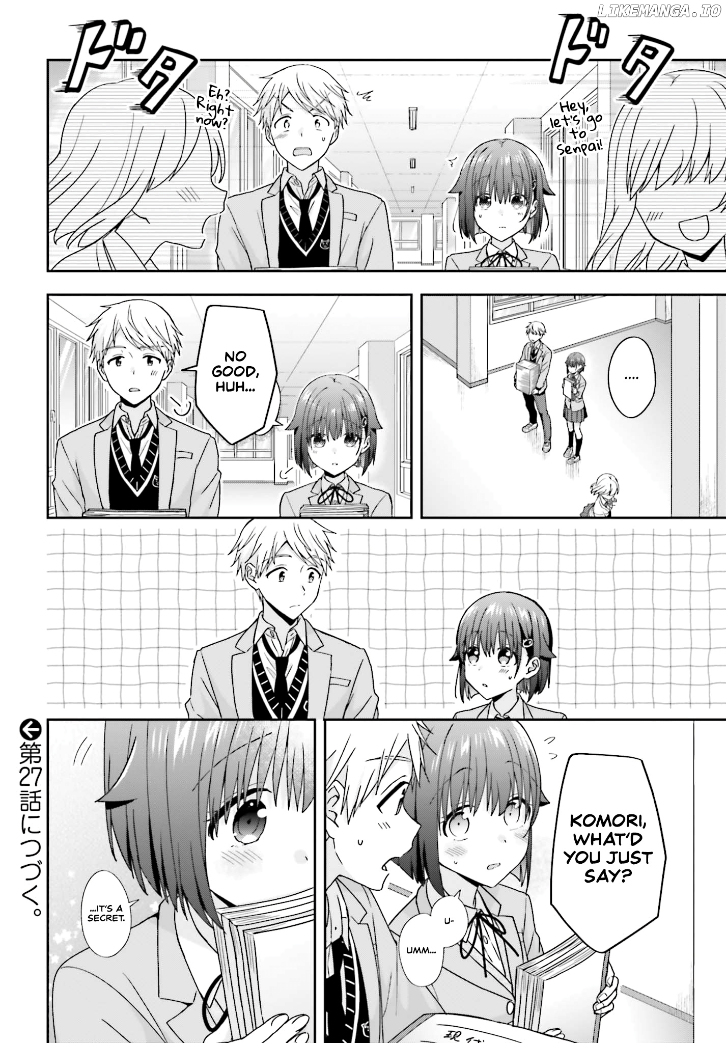 The Quiet Komori-San And The Loud Oobayashi-Kun chapter 26 - page 5