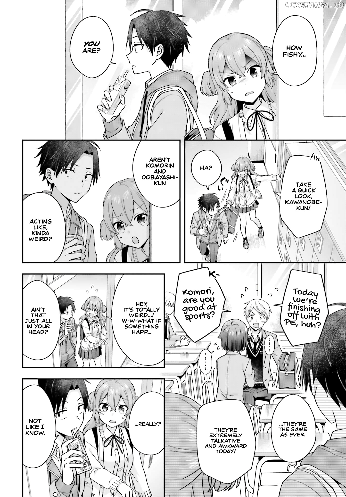 The Quiet Komori-San And The Loud Oobayashi-Kun chapter 28 - page 2