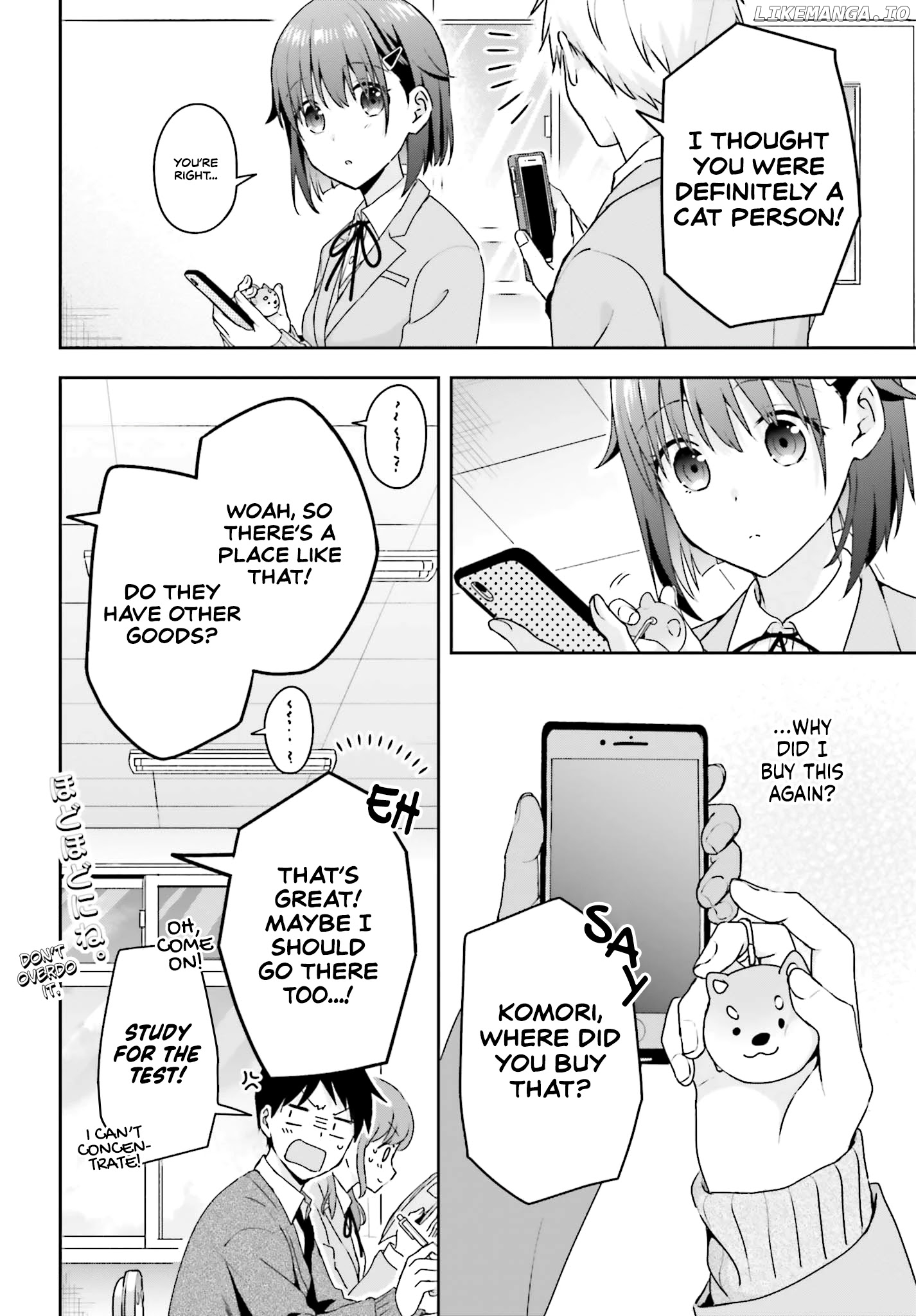 The Quiet Komori-San And The Loud Oobayashi-Kun chapter 9 - page 4