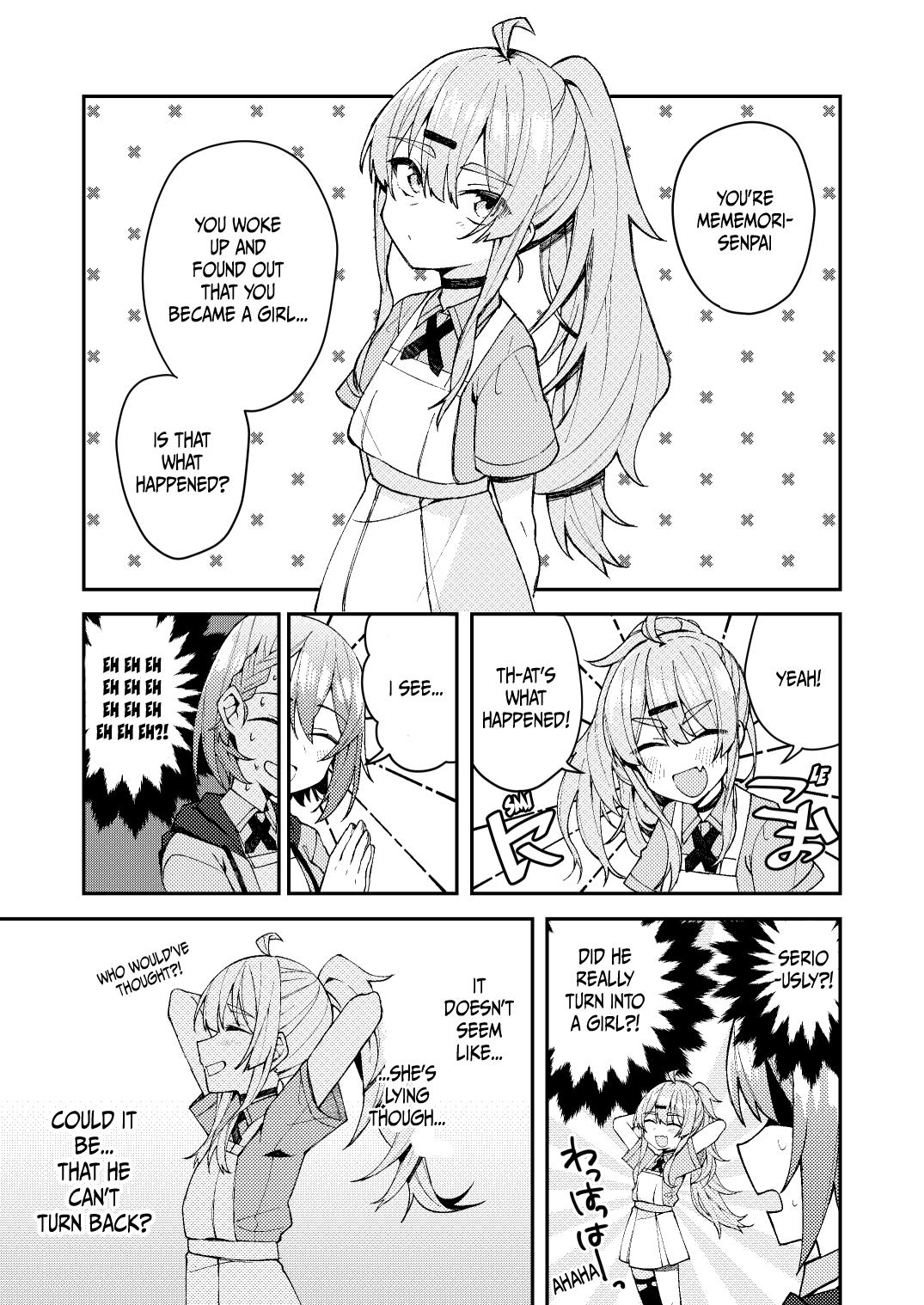 When I Woke Up, I Was A Girl chapter 9 - page 3