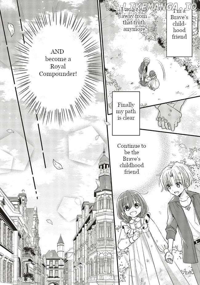 Yuusha-sama No Osananajimi To Iu Shokugyou No Make Heroin Ni Tensei Shita No De, Chougou-shi Ni Job Change Shimasu chapter 7.1 - page 9