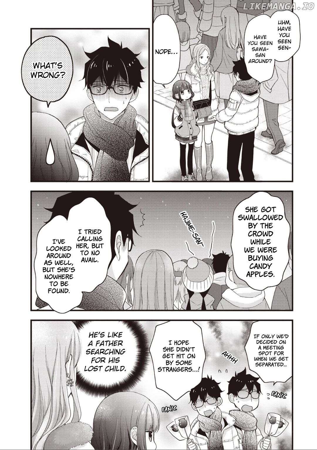 Chicchai Kanojo Senpai Ga Kawaisugiru. chapter 9 - page 4
