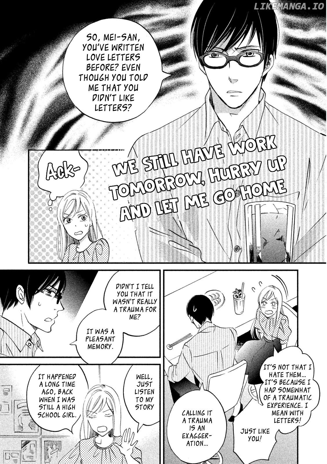 Yagi-kun to Mei-san chapter 4 - page 2