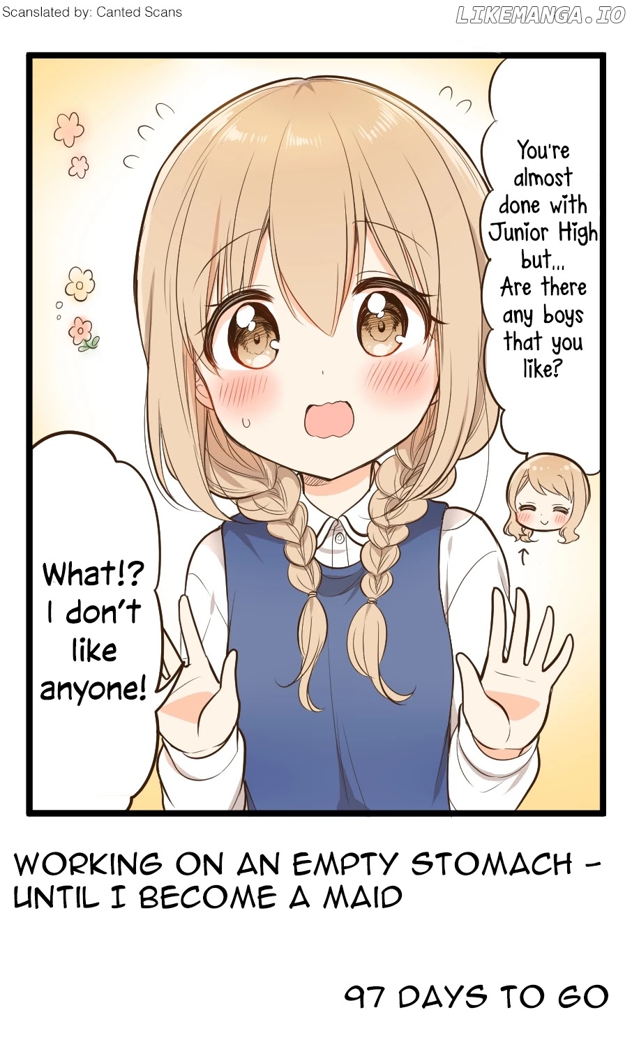 100 Nichigo Ni Kuufuku De Taore Maid Ni Naru Onna No Ko chapter 3 - page 1