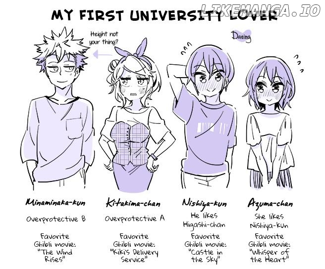 A Story Of A Person Who Made A Lover For The First Time At A University chapter 21 - page 1