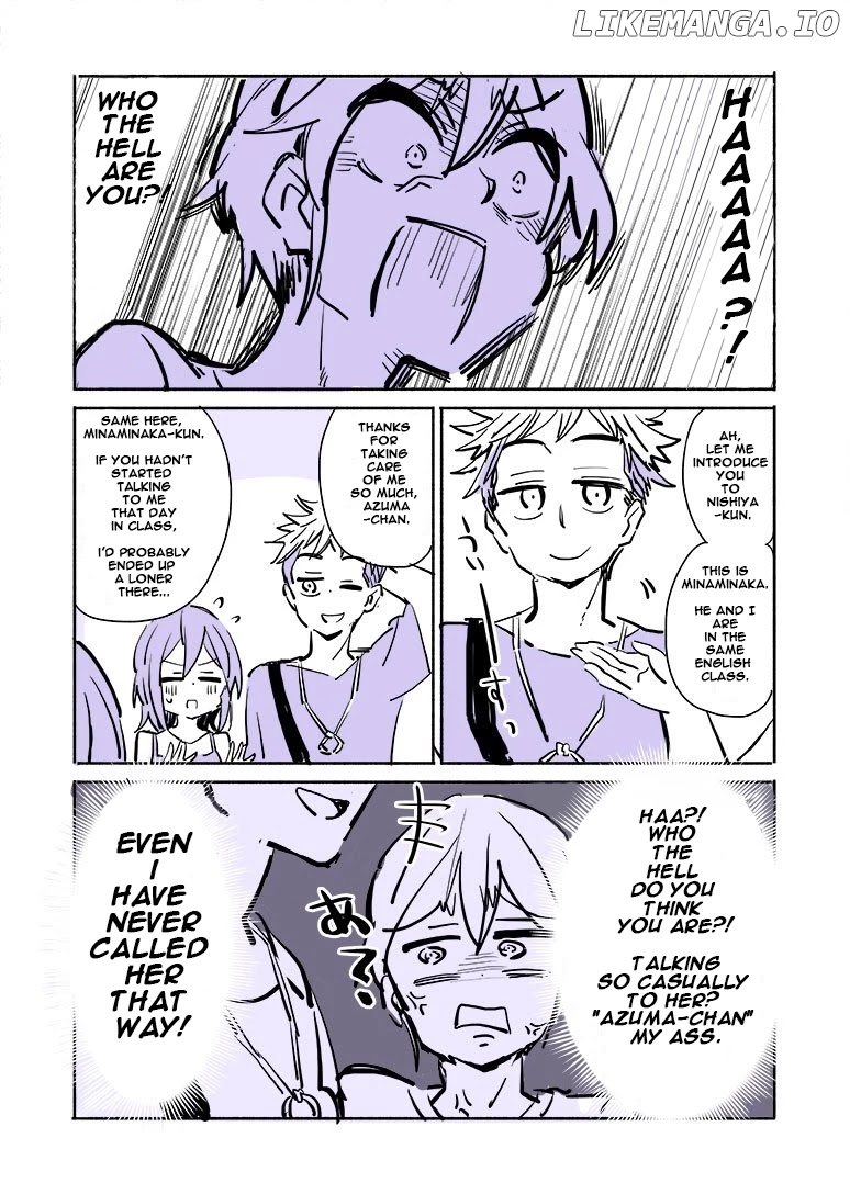 A Story Of A Person Who Made A Lover For The First Time At A University chapter 3 - page 2