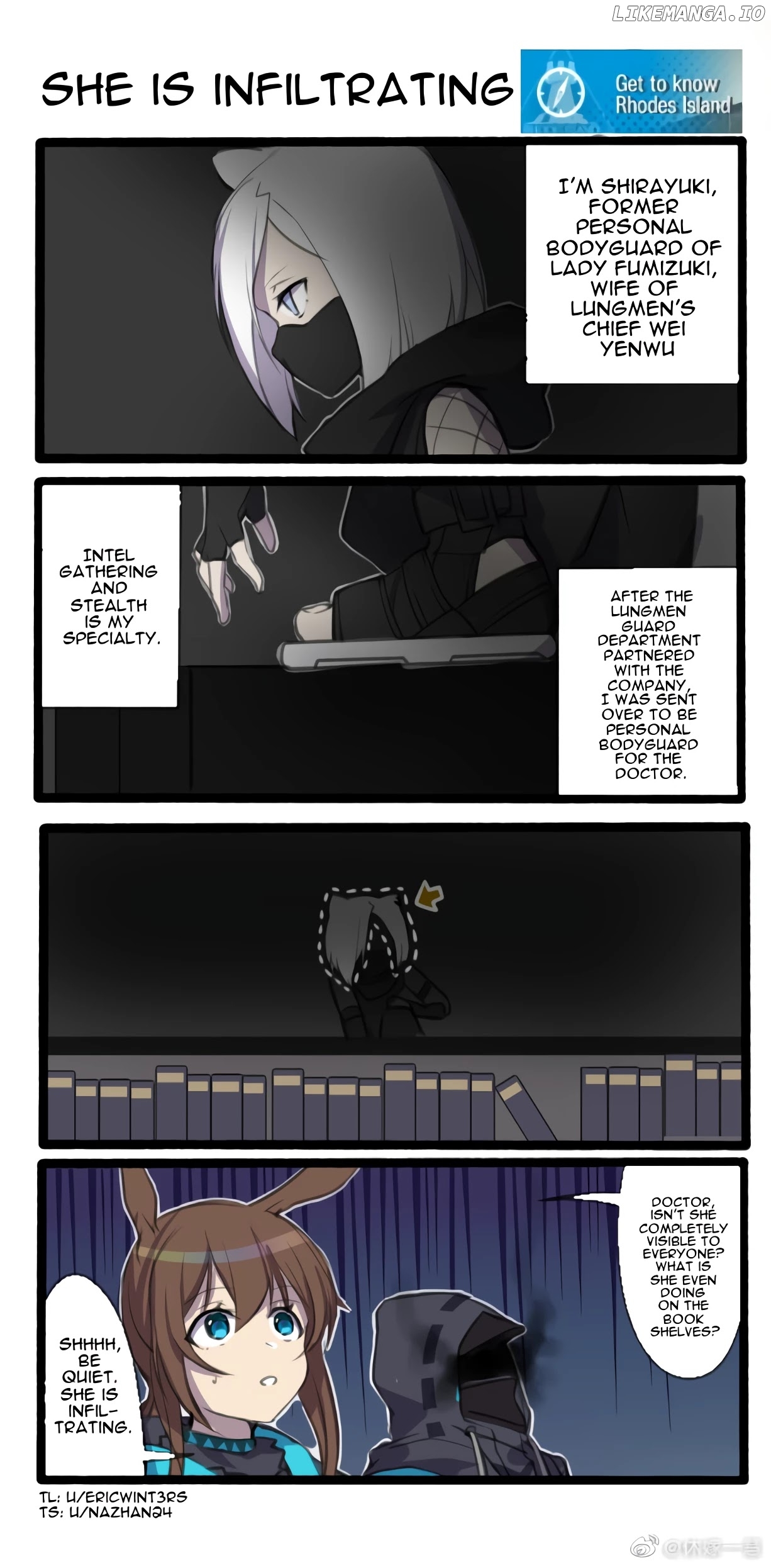 Arknights: Get To Know Rhodes Island chapter 1 - page 1