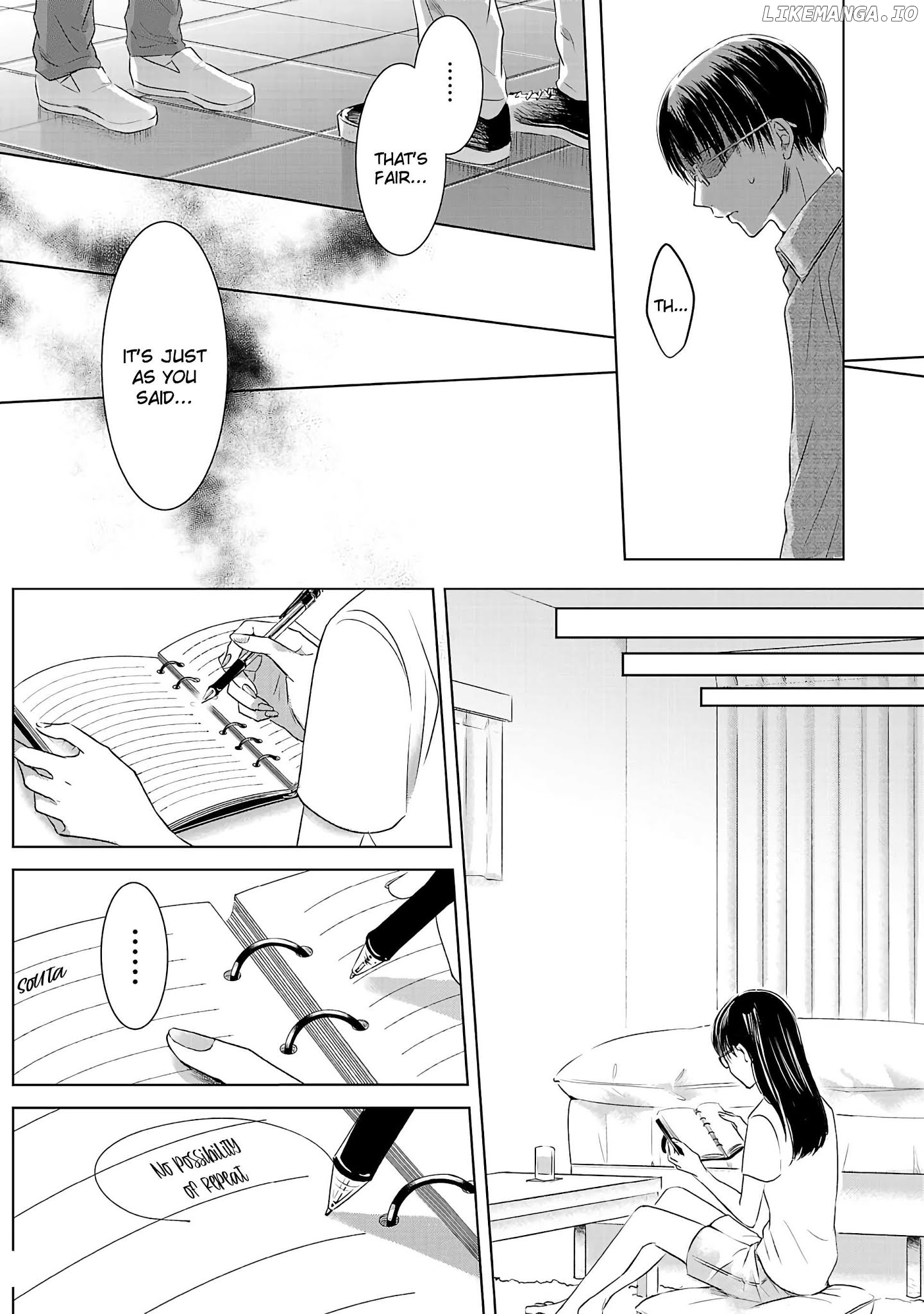 Asu, Watashi Wa Dareka No Kanojo chapter 1 - page 41
