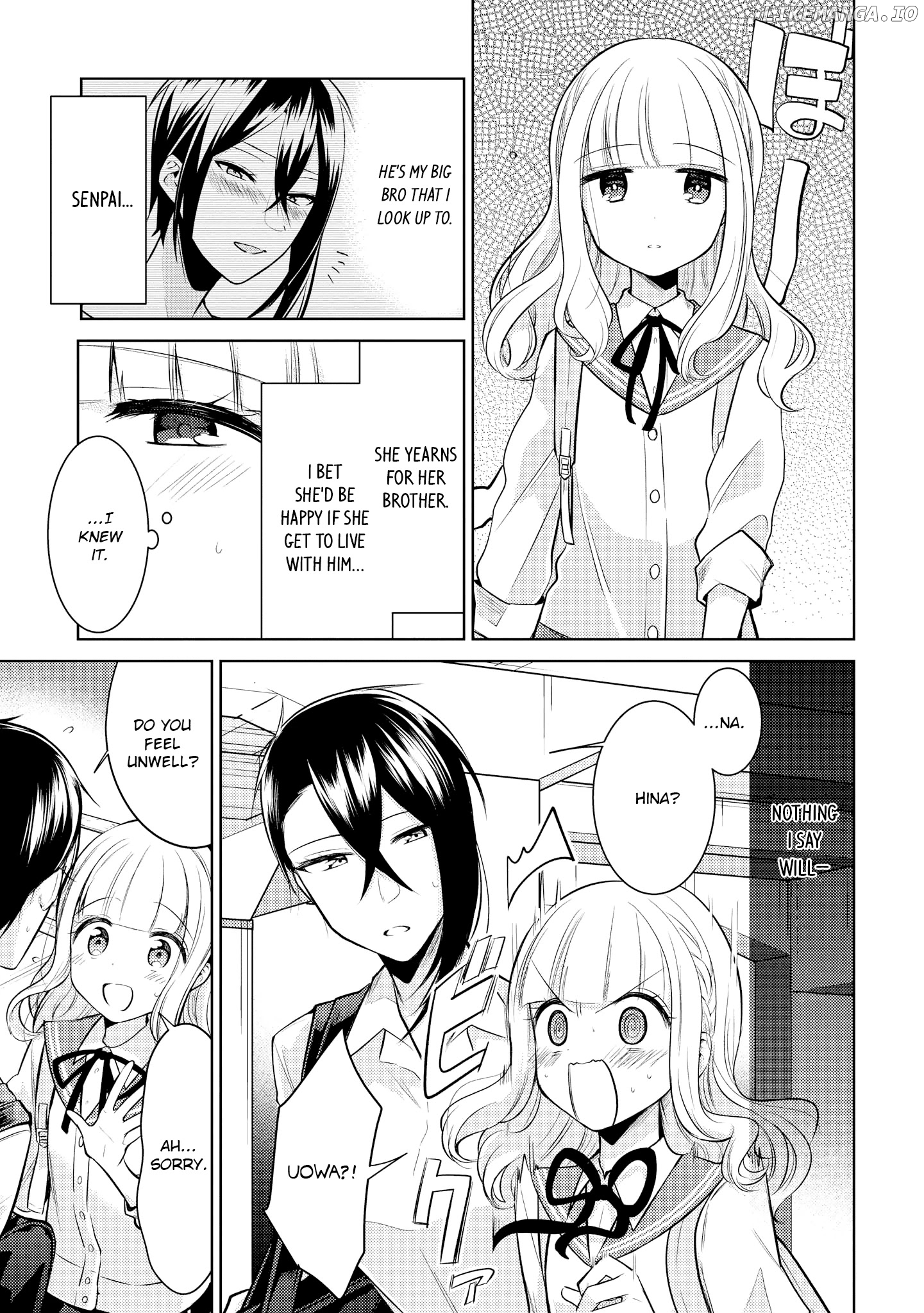Shiki-Senpai Is Too Handsome! chapter 10 - page 3