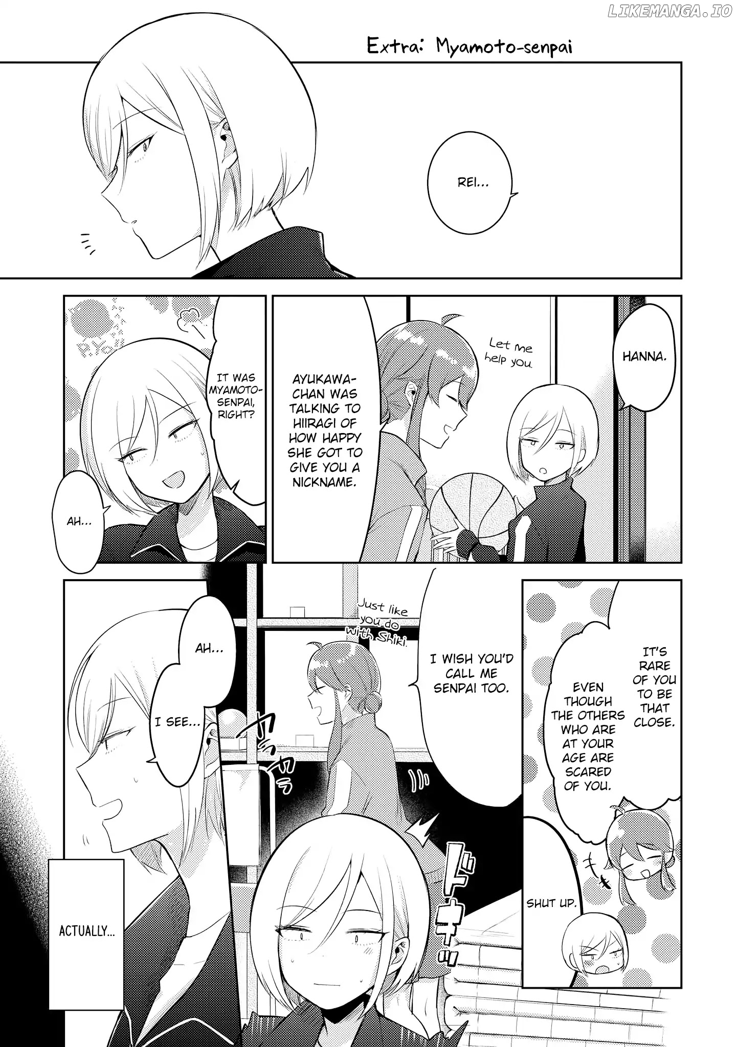 Shiki-Senpai Is Too Handsome! chapter 5.5 - page 1
