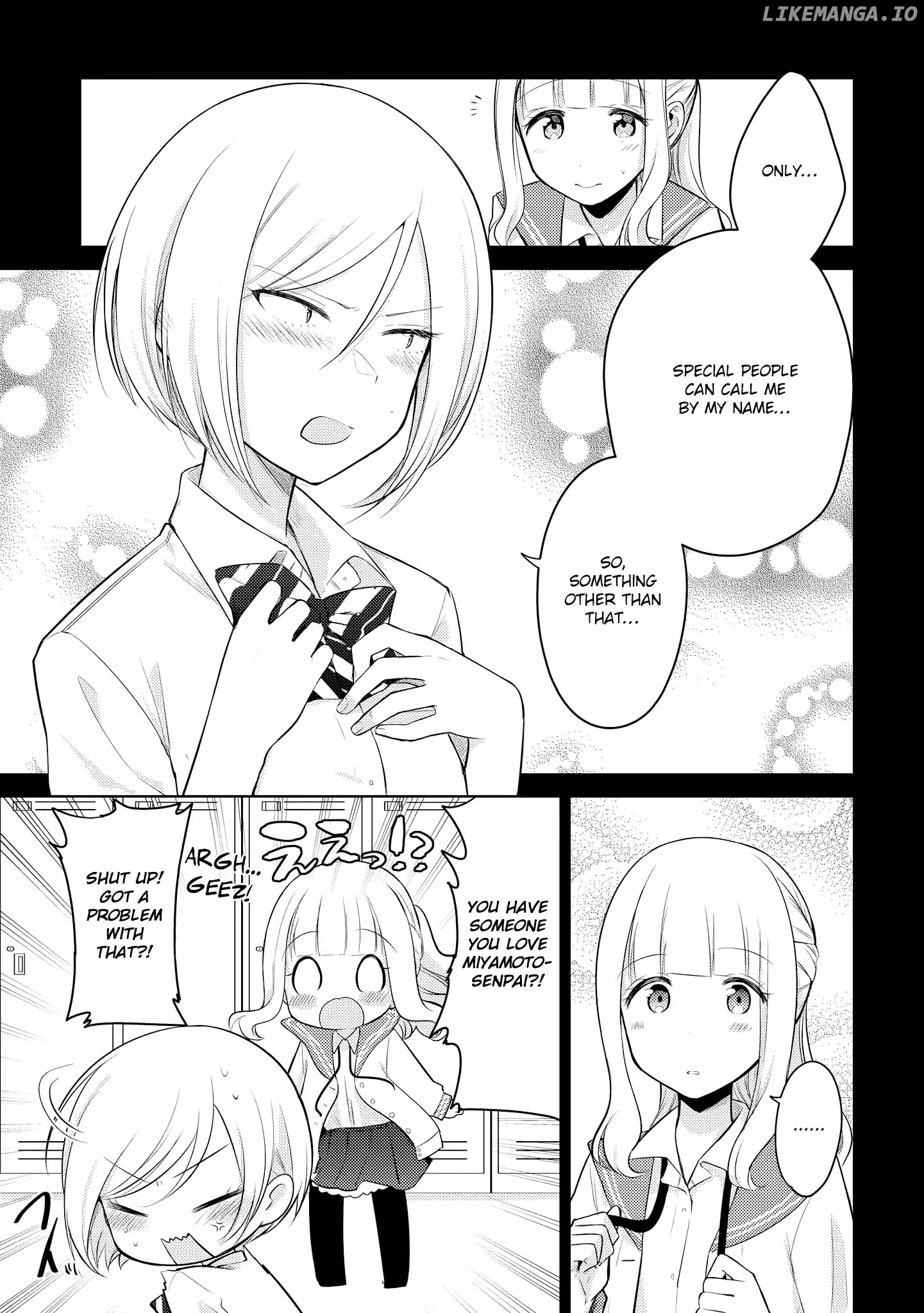 Shiki-Senpai Is Too Handsome! chapter 5.5 - page 3