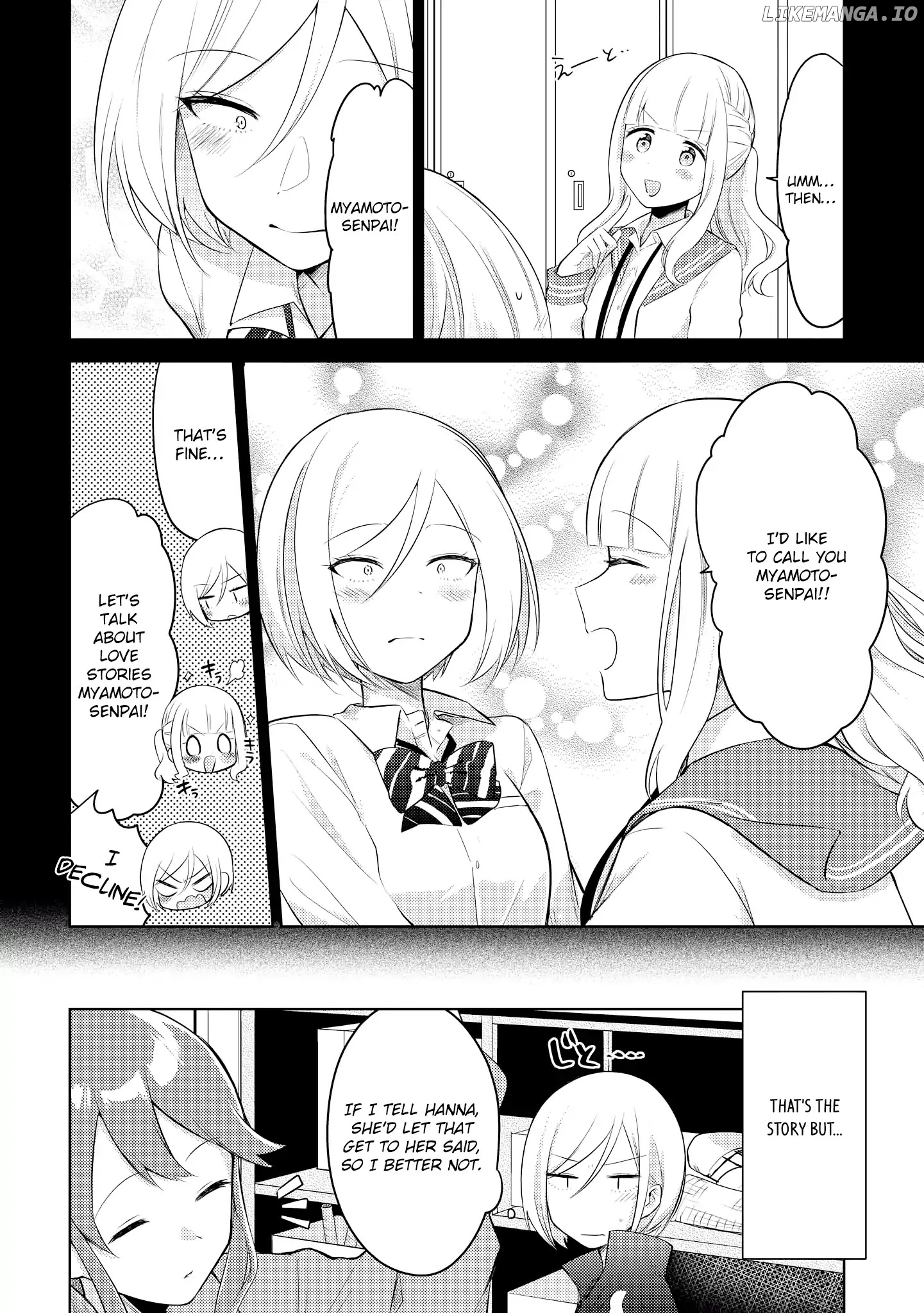 Shiki-Senpai Is Too Handsome! chapter 5.5 - page 4