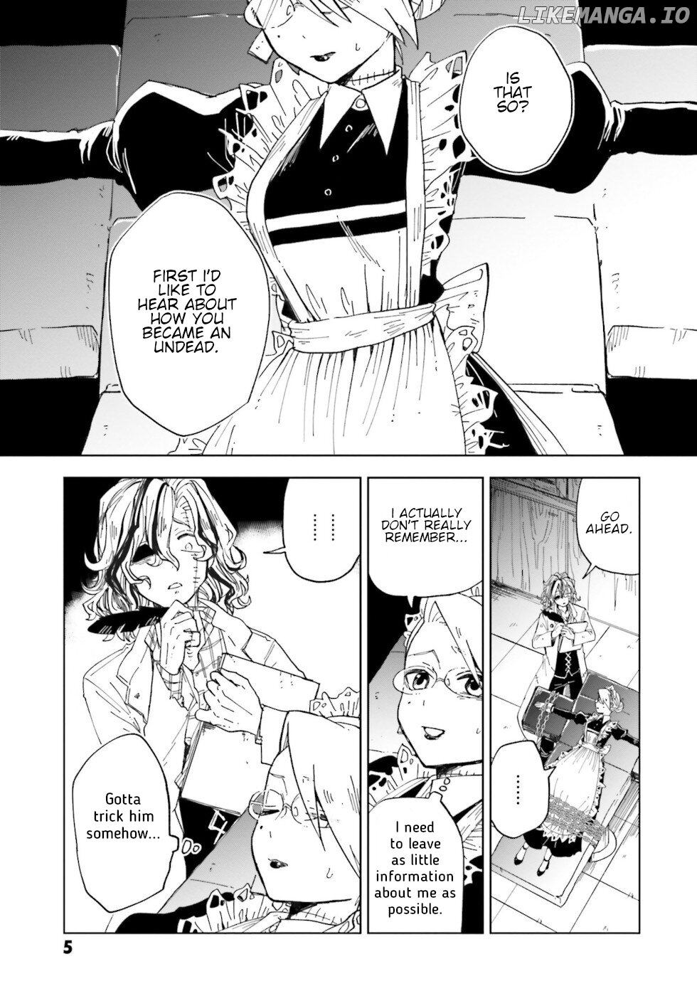 The Splendid Job Of A Monster Maid chapter 5 - page 3