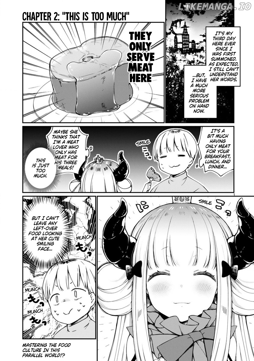 I Was Summoned By The Demon Lord, But I Can't Understand Her Language chapter 2 - page 4