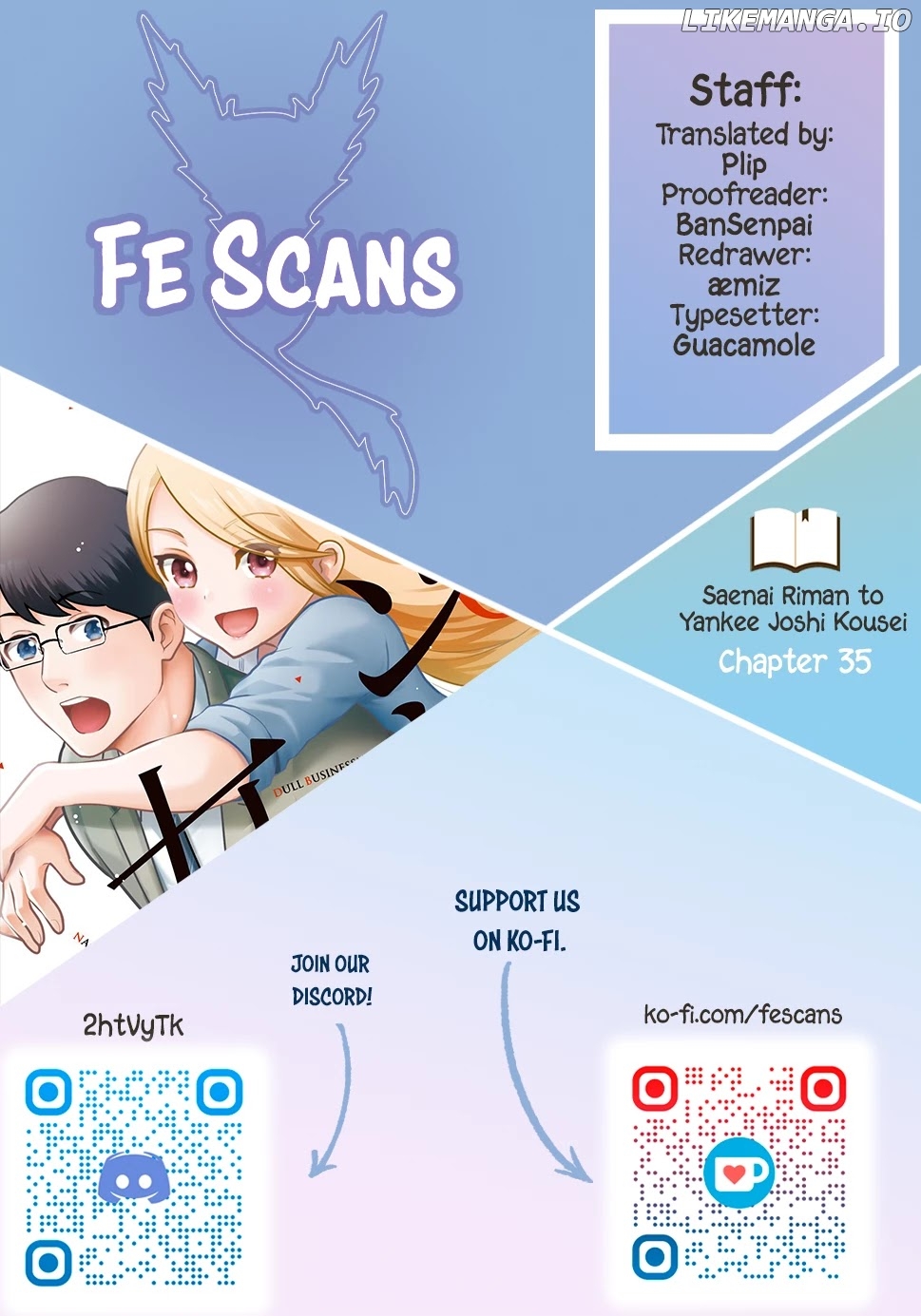 Saenai Riman To Yankee Joshi Kousei chapter 35 - page 1