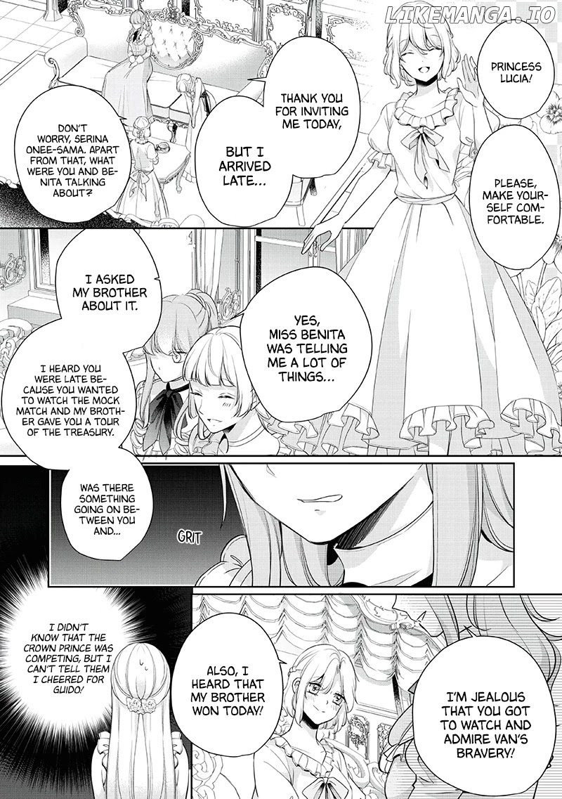 A bellicose lady got reincarnated!? ~It's an impossibly hard game where I would die if I don't fall in love chapter 4 - page 7