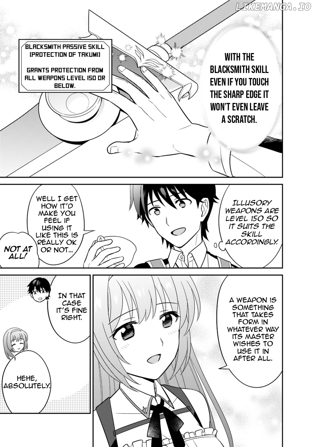 The Legendary Weapon Became My Bride When I Overwhelmed The Production Job chapter 5 - page 4