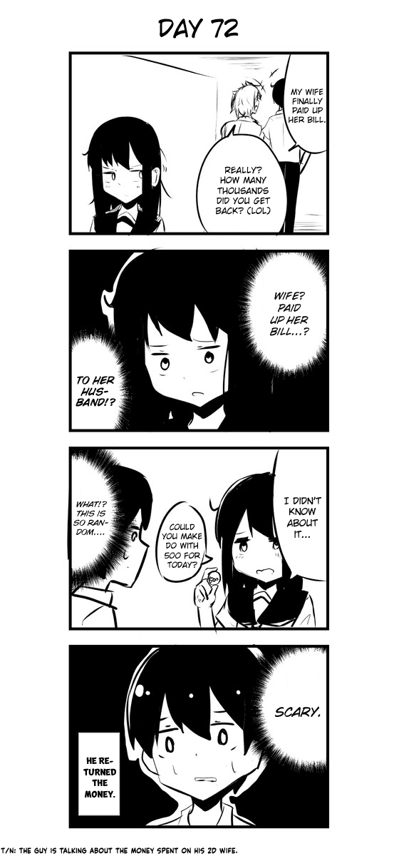 A Story About Wanting to Commit Suicide, but It's Scary So I Find a Yandere Girl to Kill Me, but After 100 days, I Somehow Got ○○ chapter 72 - page 1
