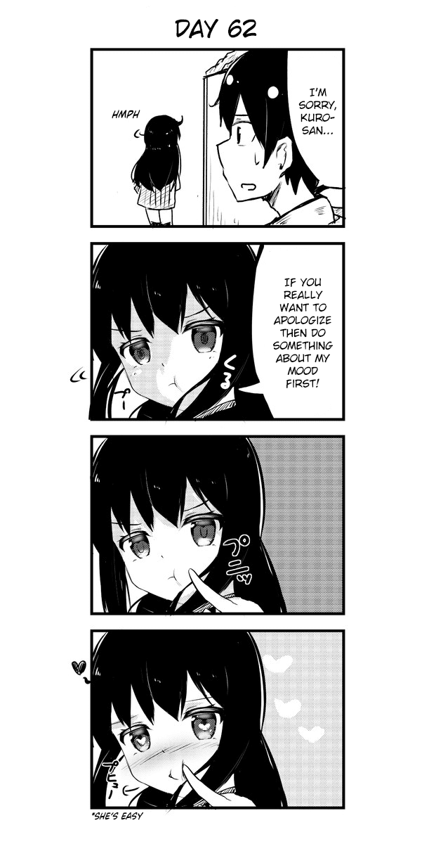 A Story About Wanting to Commit Suicide, but It's Scary So I Find a Yandere Girl to Kill Me, but After 100 days, I Somehow Got ○○ chapter 62 - page 1